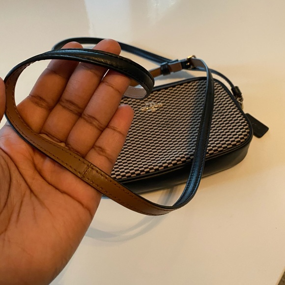 Small COACH Checker Print Crossbody - Picture 4 of 6